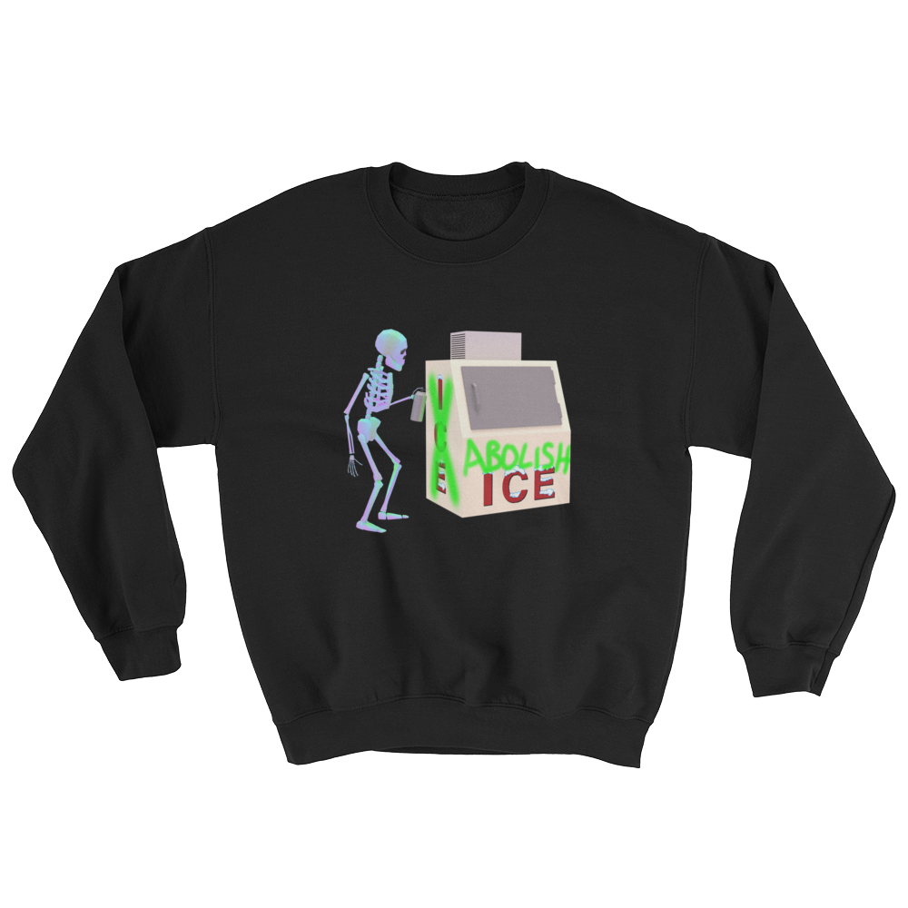 Abolish ice top sweatshirt