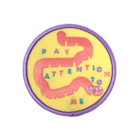 Pay Attention to Me patch by Julian Glander