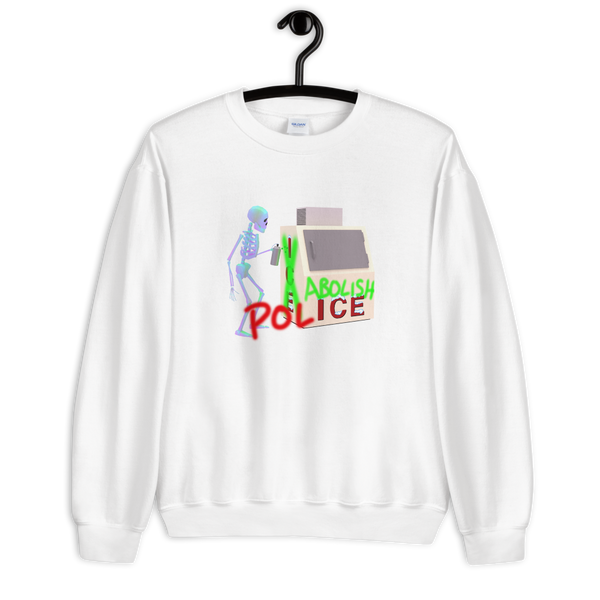Abolish POLICE Skeleton - Sweatshirt