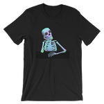 Waiting Skeleton - T-Shirt