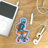 Thinking Skeleton Patch